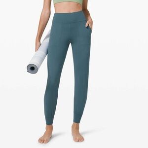 Lululemon Desert Teal High-Waisted Align Joggers